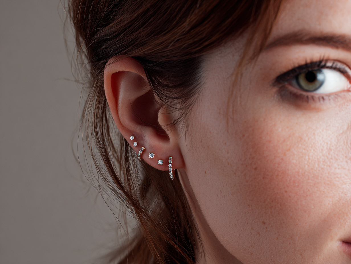 Selected earring detail