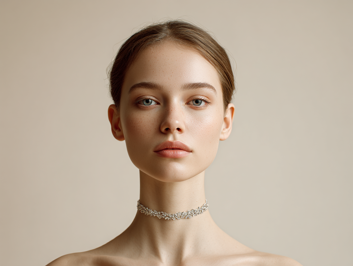 Selected necklace detail